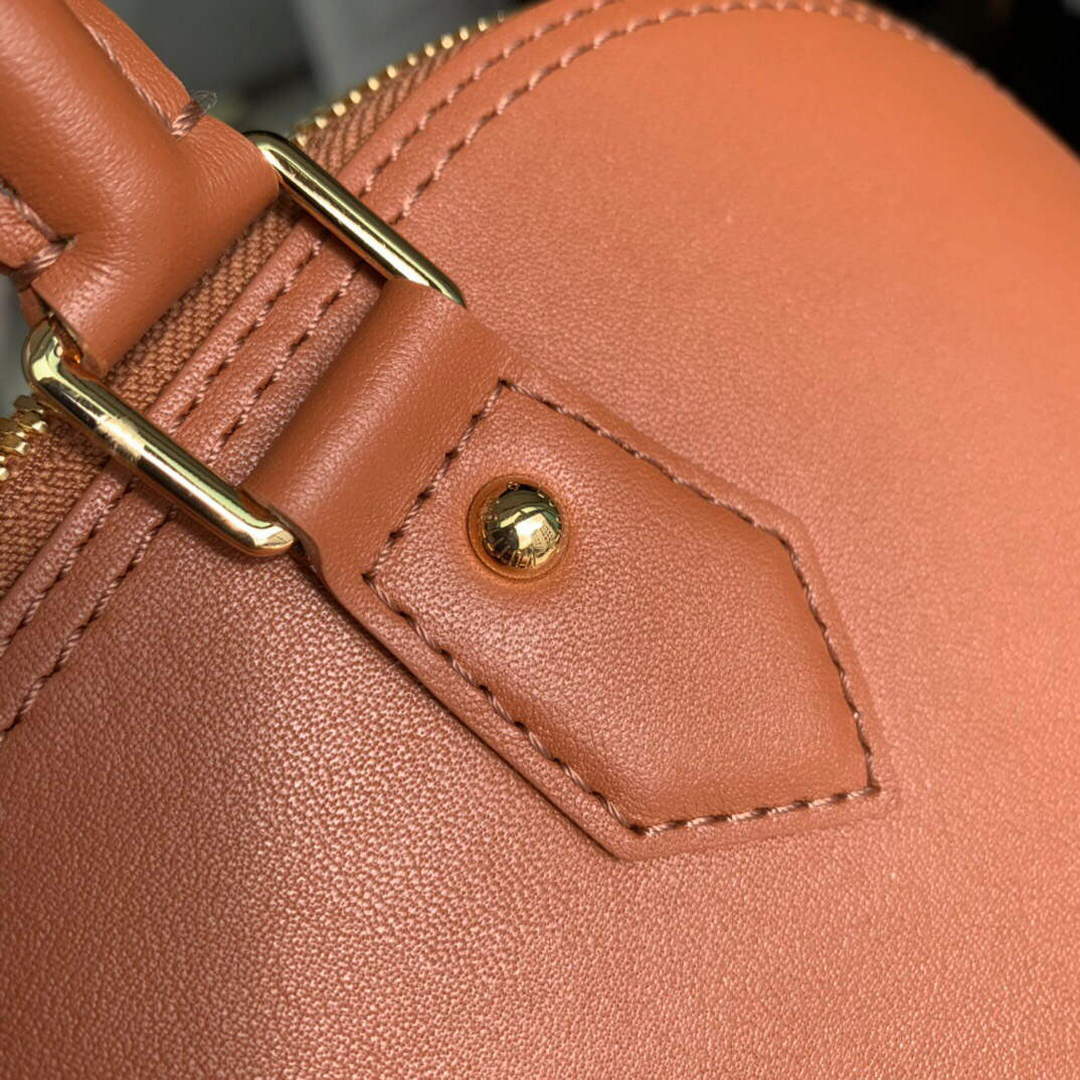 LV M40302 Louis Vuitton Alma PM Handbag Brown - Image 7