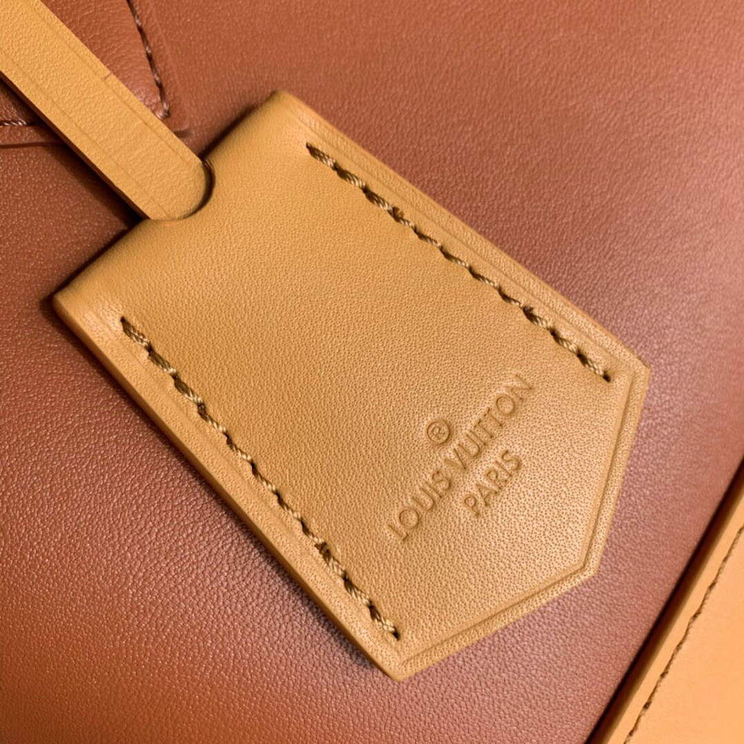LV M40862 Louis Vuitton Alma BB Handbag Brown - Image 4