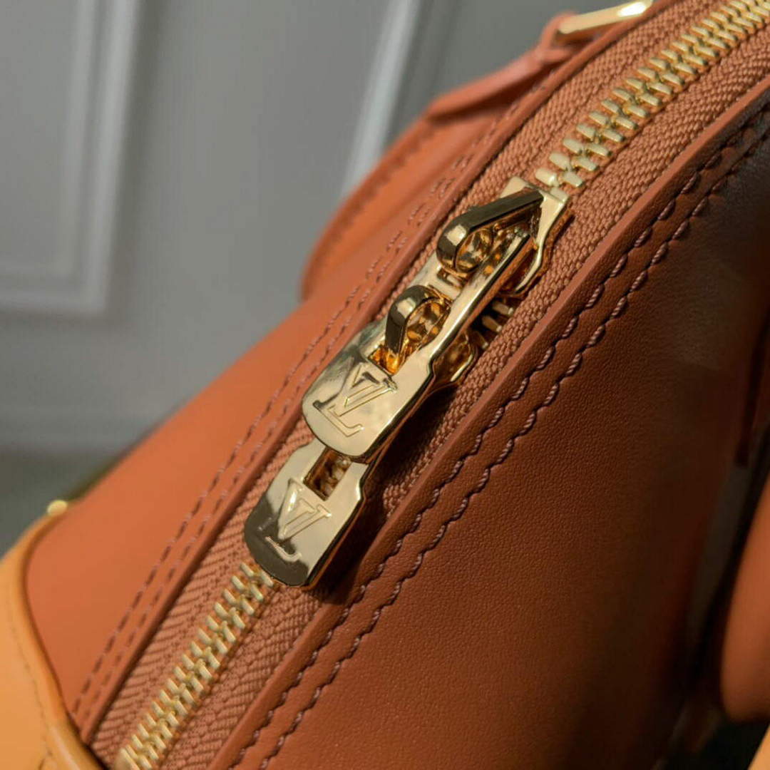 LV M40862 Louis Vuitton Alma BB Handbag Brown - Image 6