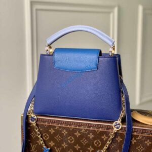 LV M20844 Louis Vuitton Capucines BB Handbag Blue
