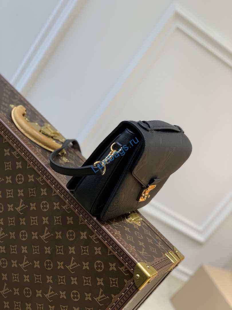 LV M59211 Louis Vuitton Empreinte Pochette Metis M41487 Black - Image 2