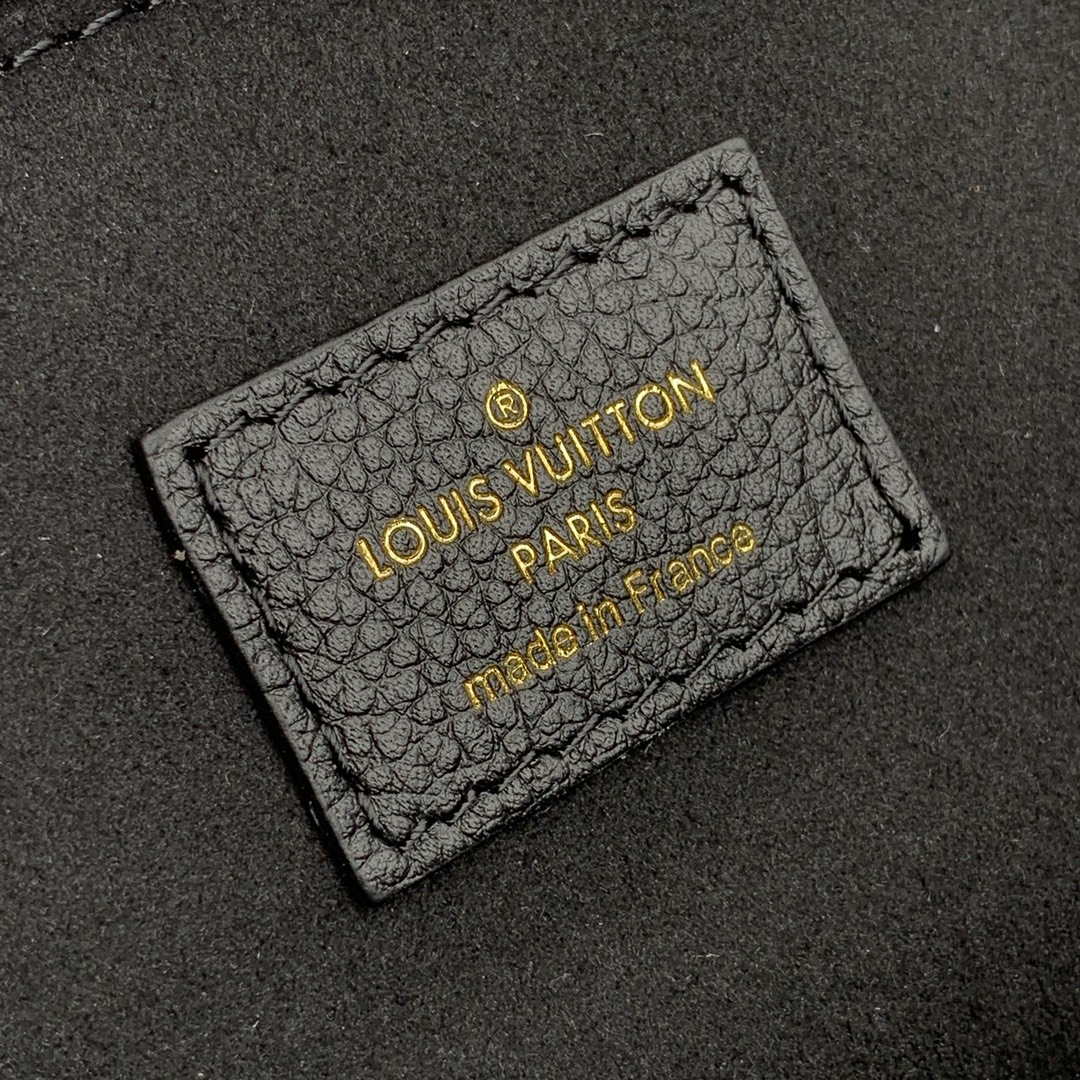 LV M59211 Louis Vuitton Empreinte Pochette Metis M41487 Black - Image 6