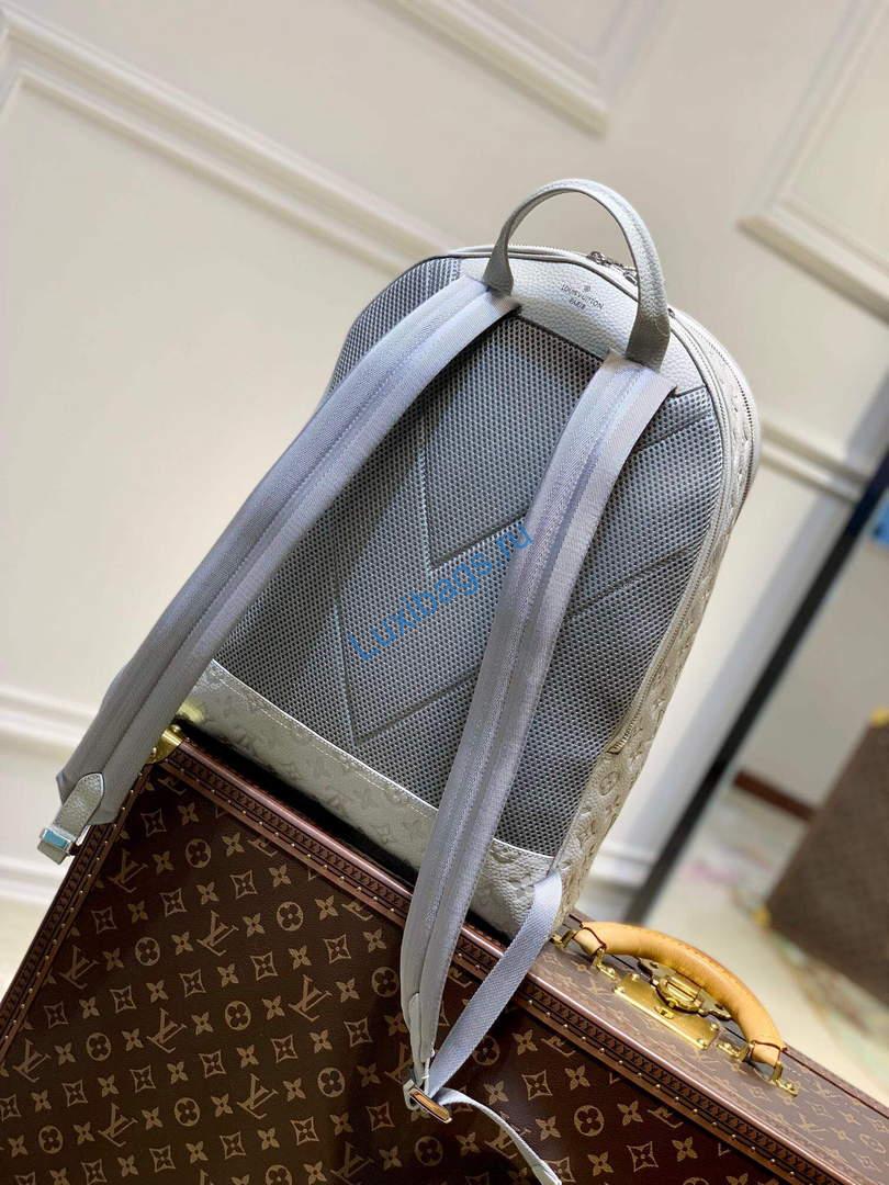 LV M20877 Louis Vuitton Ellipse Backpack Other Leathers Light Gray - Image 2