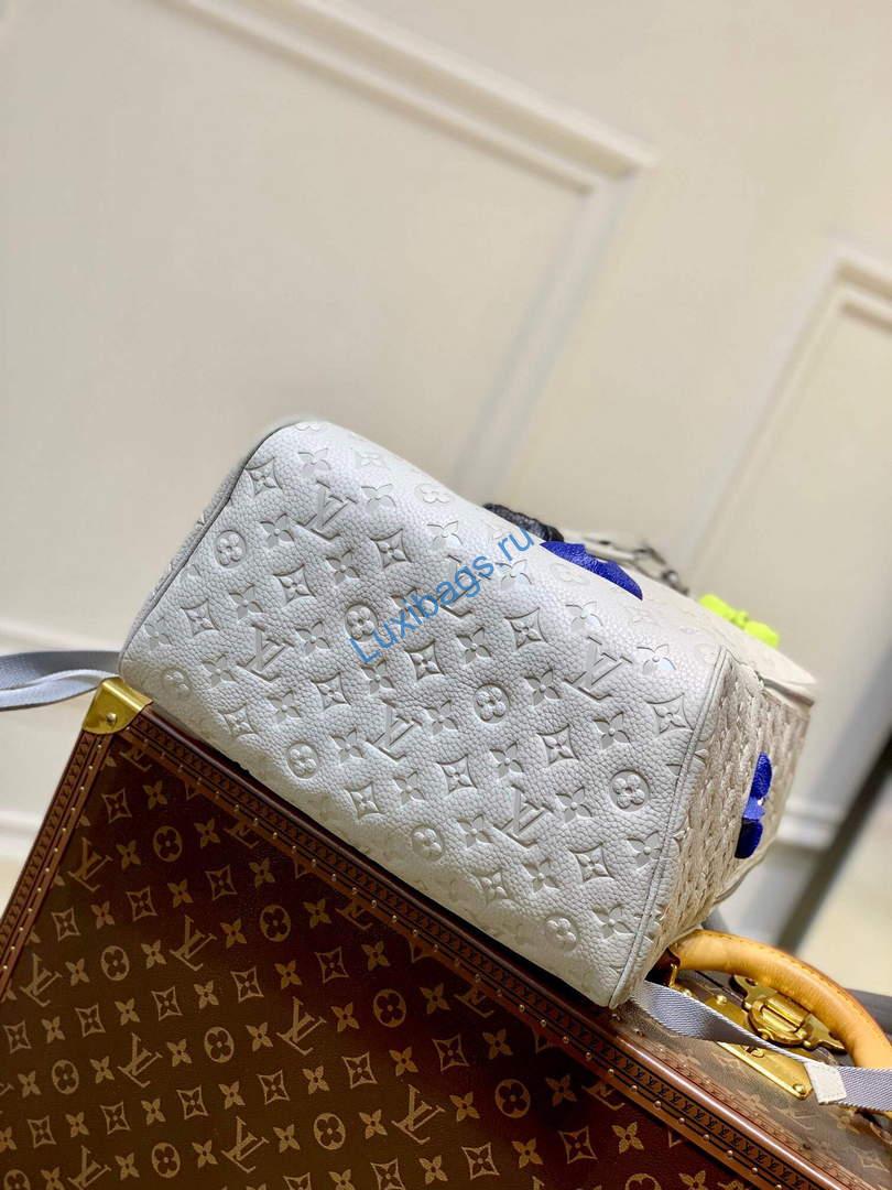 LV M20877 Louis Vuitton Ellipse Backpack Other Leathers Light Gray - Image 3
