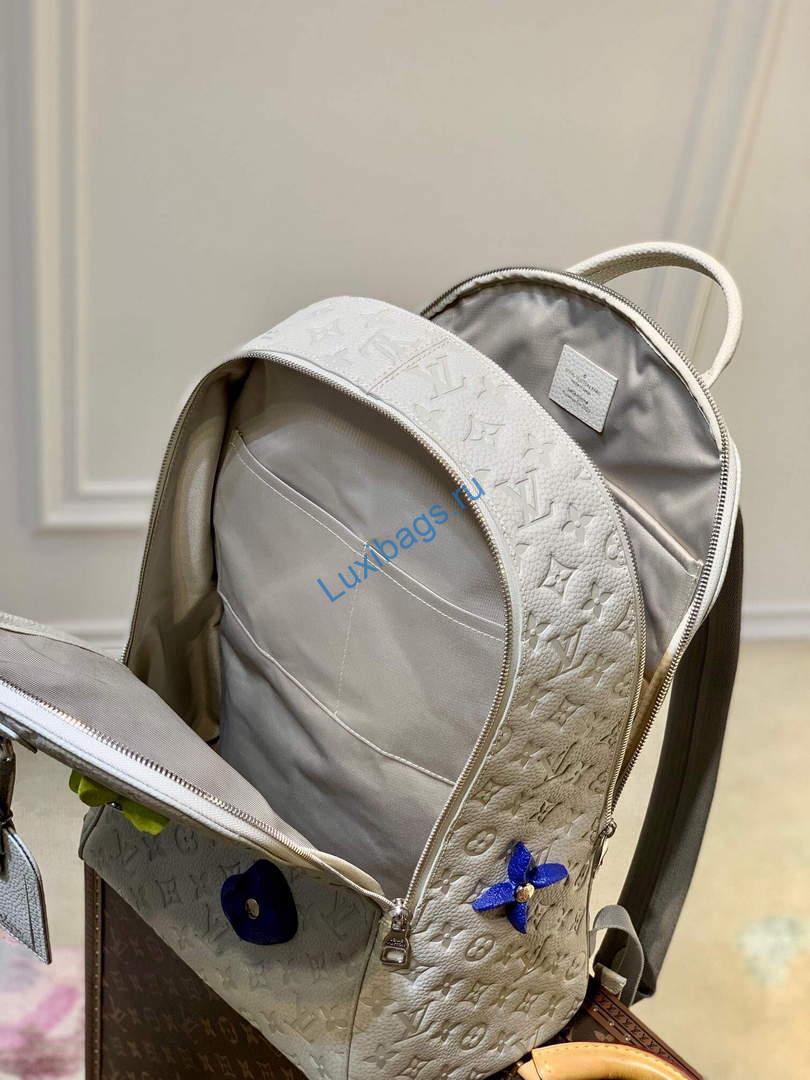 LV M20877 Louis Vuitton Ellipse Backpack Other Leathers Light Gray - Image 7