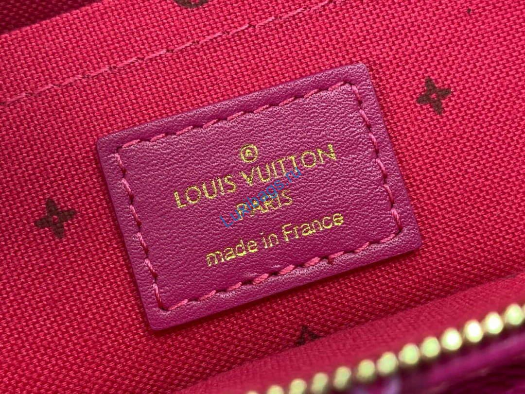 LV M46161 Louis Vuitton Maxi Multi Pochette Accessoires Fuchsia Pink - Image 8