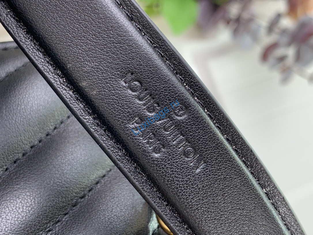 LV M20687 Louis Vuitton New Wave Multi-Pochette Leather M20838 Black - Image 7