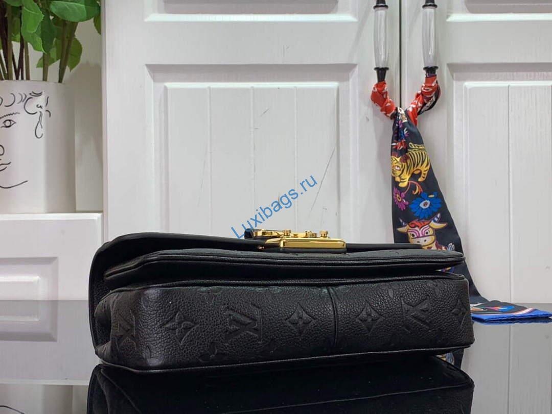 LV M46126 Louis Vuitton Marceau Bag Black - Image 4