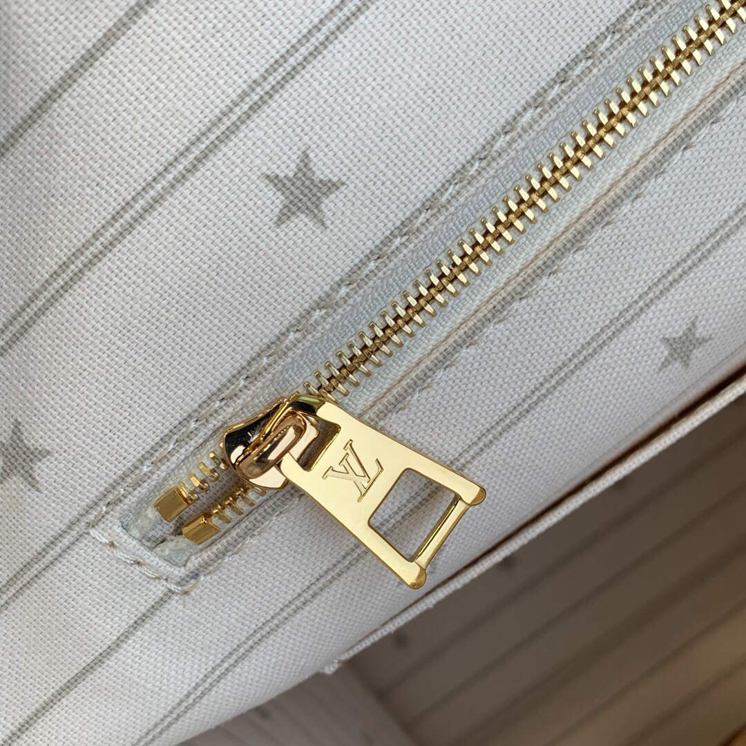 LV M46076 Louis Vuitton Onthego GM Tote Bag Yellow Leather - Image 7