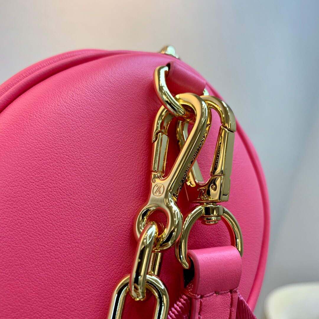 LV M59826 Louis Vuitton Papillon BB Bag Dragon Fruit Pink - Image 4