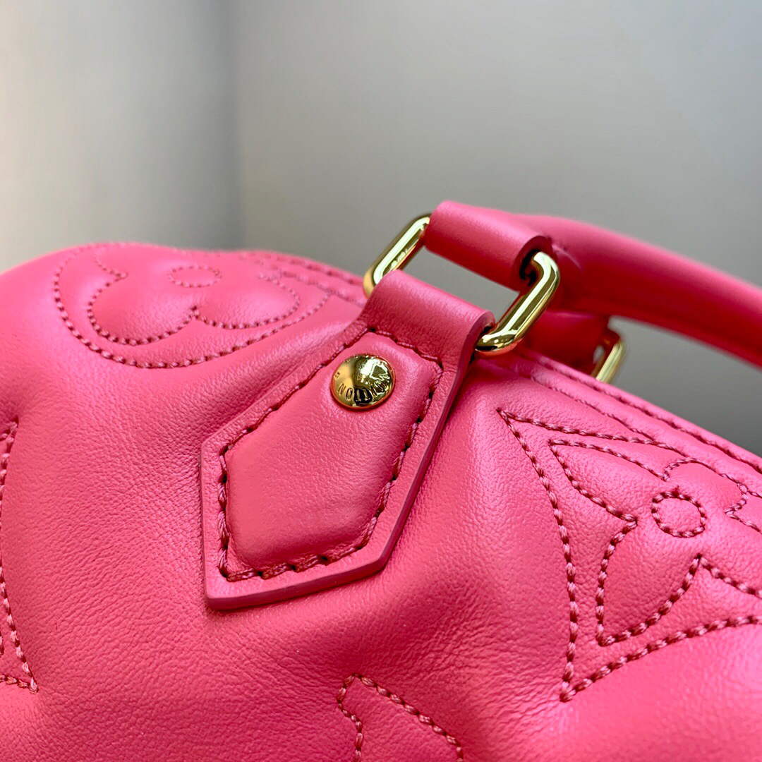 LV M59826 Louis Vuitton Papillon BB Bag Dragon Fruit Pink - Image 5