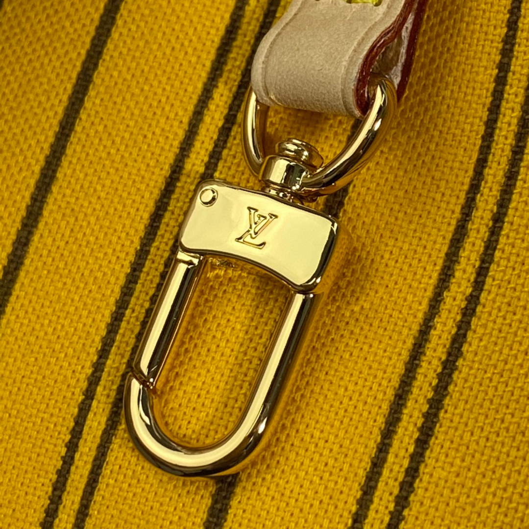 Louis Vuitton LV M40992 Neverfull GM Monogram Canvas Yellow - Image 6