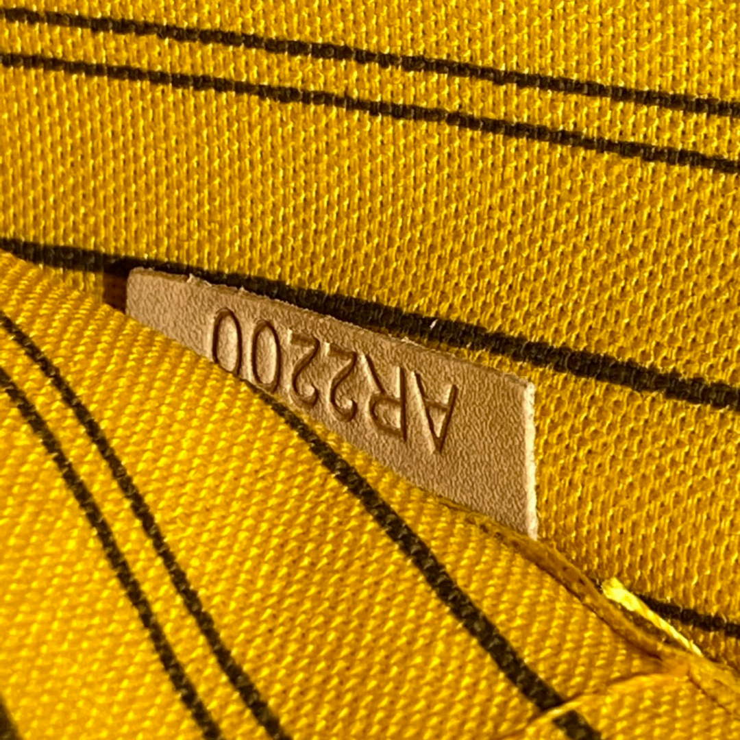 Louis Vuitton LV M40992 Neverfull GM Monogram Canvas Yellow - Image 10