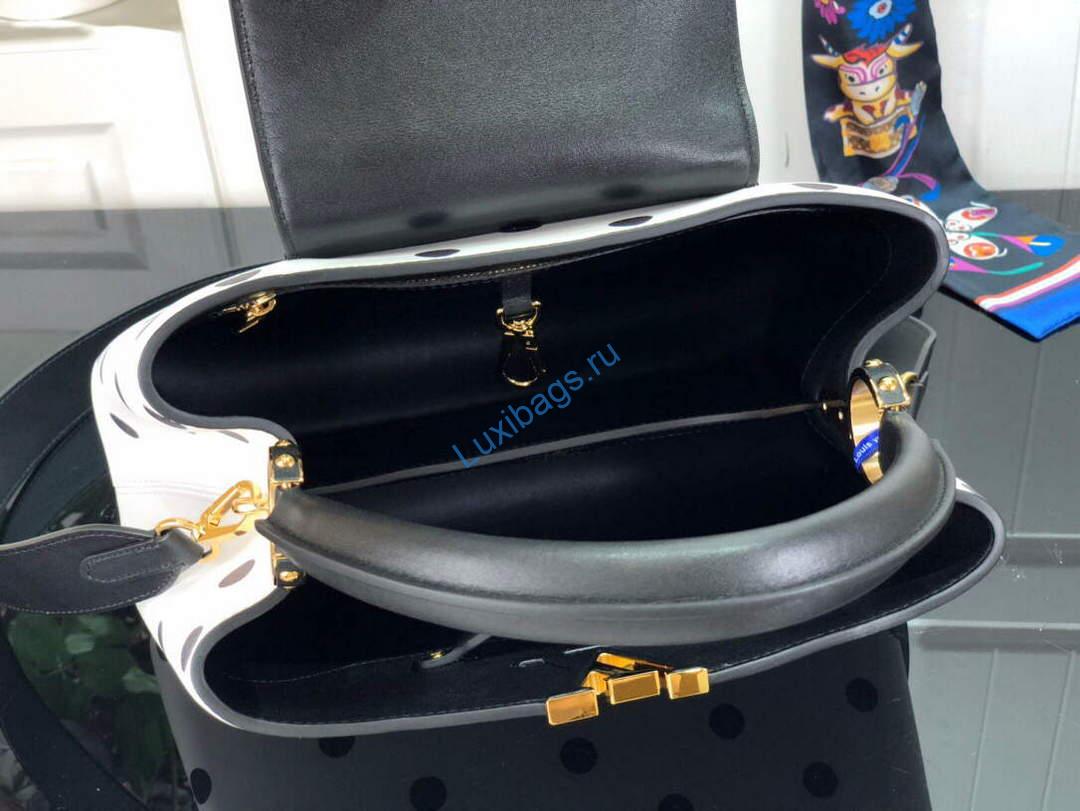 LV M20373 Louis Vuitton Capucines MM Handbag - Image 9