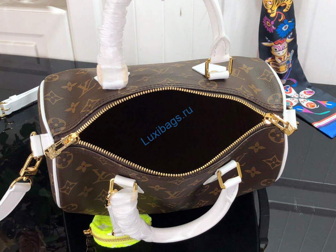 LV M20754 Louis Vuitton Speedy Bandouliere 25 Handbag - Image 9