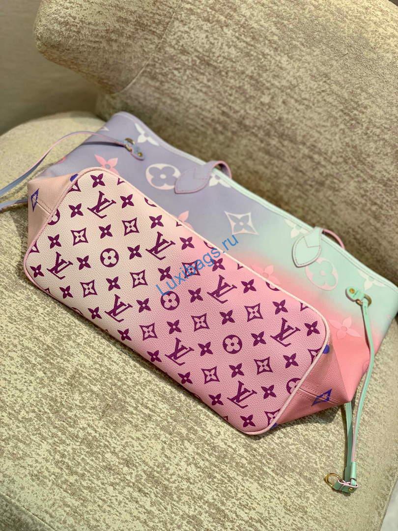 LV M46077 Louis Vuitton Neverfull MM Tote Bag - Image 2