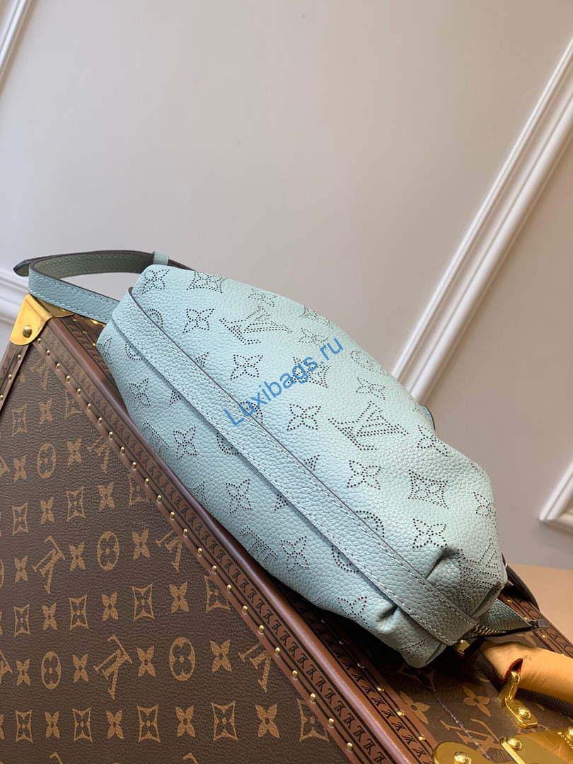 LV M80094 Louis Vuitton Scala Mini Pouch Bag M80092 Blue - Image 3