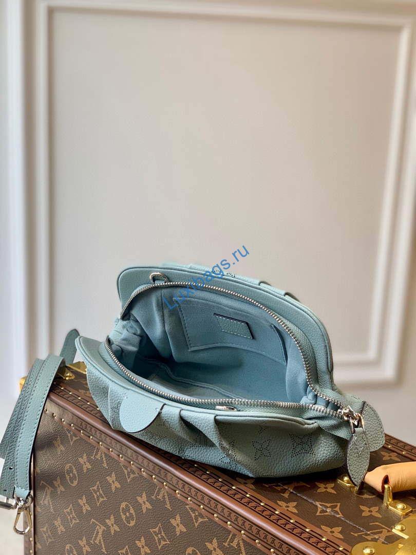LV M80094 Louis Vuitton Scala Mini Pouch Bag M80092 Blue - Image 6