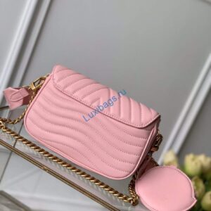 LV M56468 Louis Vuitton New Wave Multi-Pochette Leather M56461 Pink