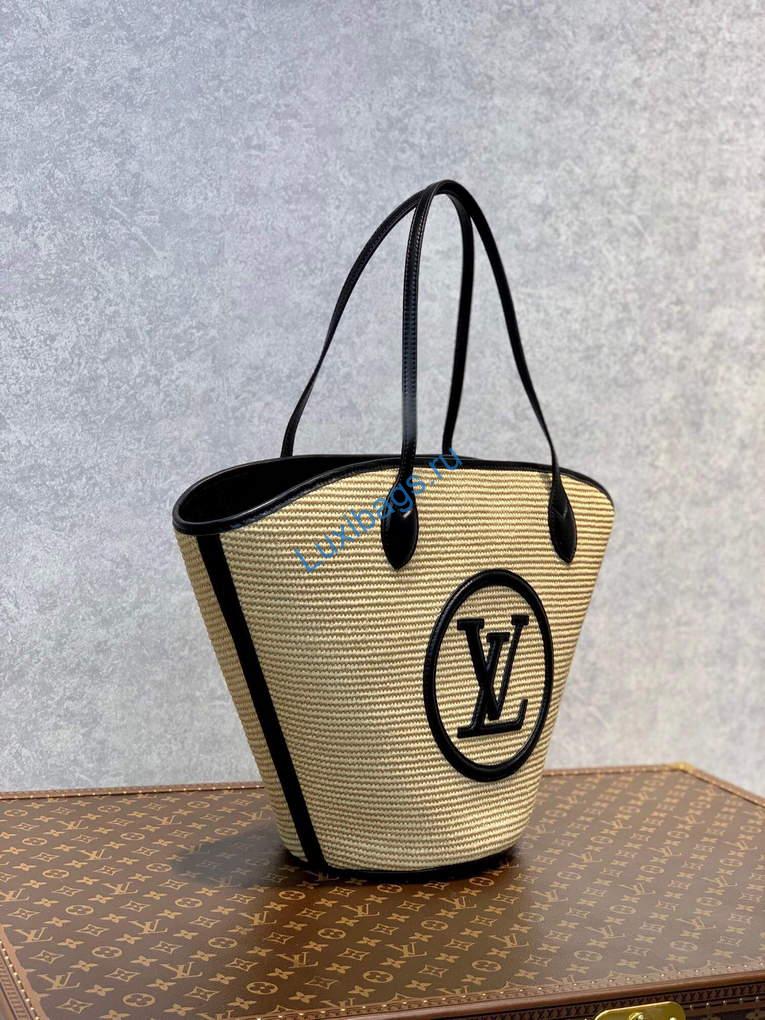 LV M59808 Louis Vuitton Saint Jacques Bag Black - Image 3