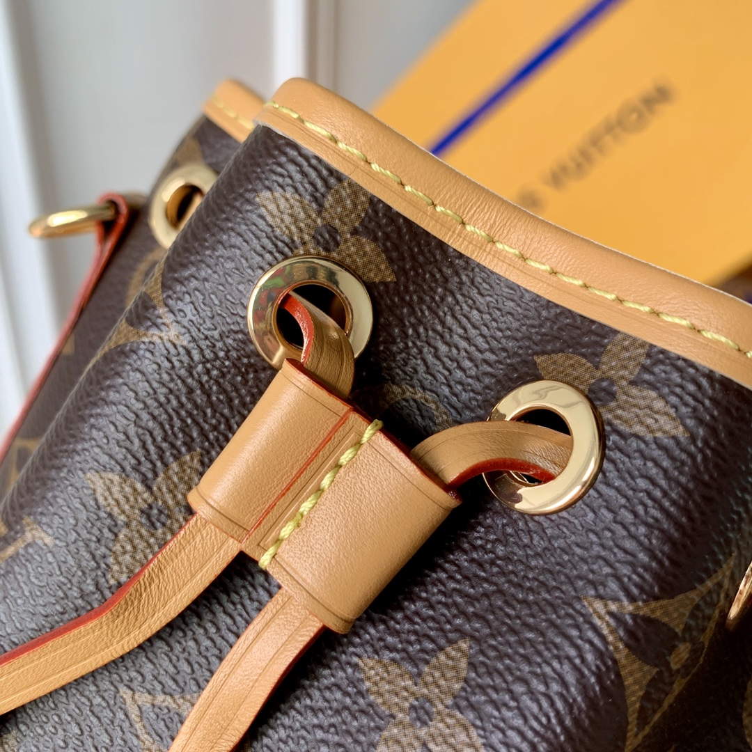 LV M81266 Louis Vuitton Nano Noe Monogram Bag - Image 4