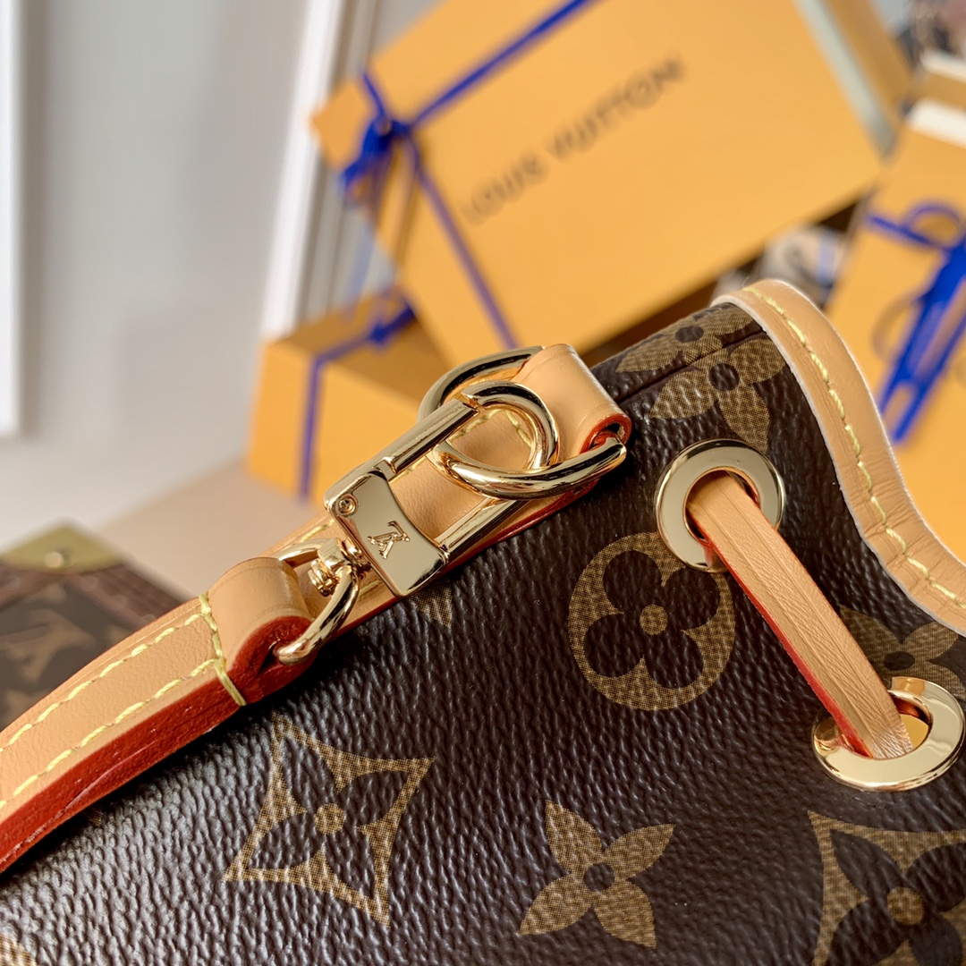 LV M81266 Louis Vuitton Nano Noe Monogram Bag - Image 6