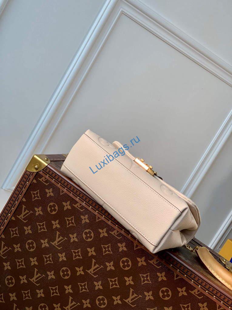 LV M46008 Louis Vuitton Madeleine BB Monogram Empreinte Leather - Image 3