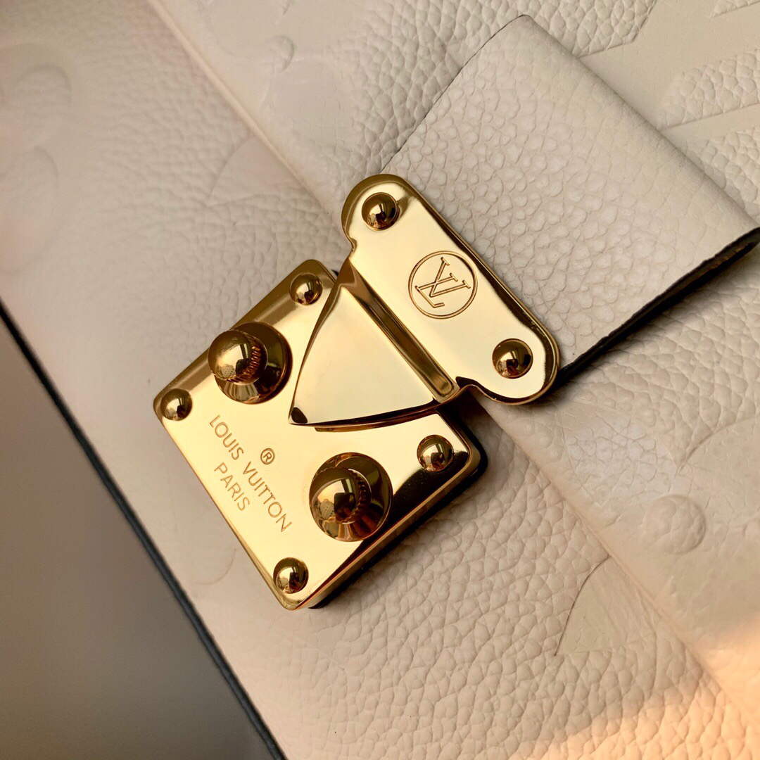 LV M46008 Louis Vuitton Madeleine BB Monogram Empreinte Leather - Image 4