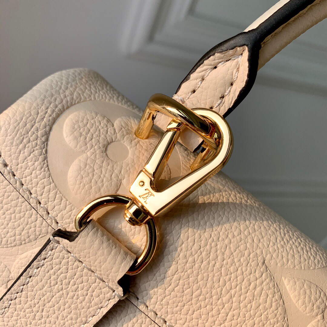 LV M46008 Louis Vuitton Madeleine BB Monogram Empreinte Leather - Image 5