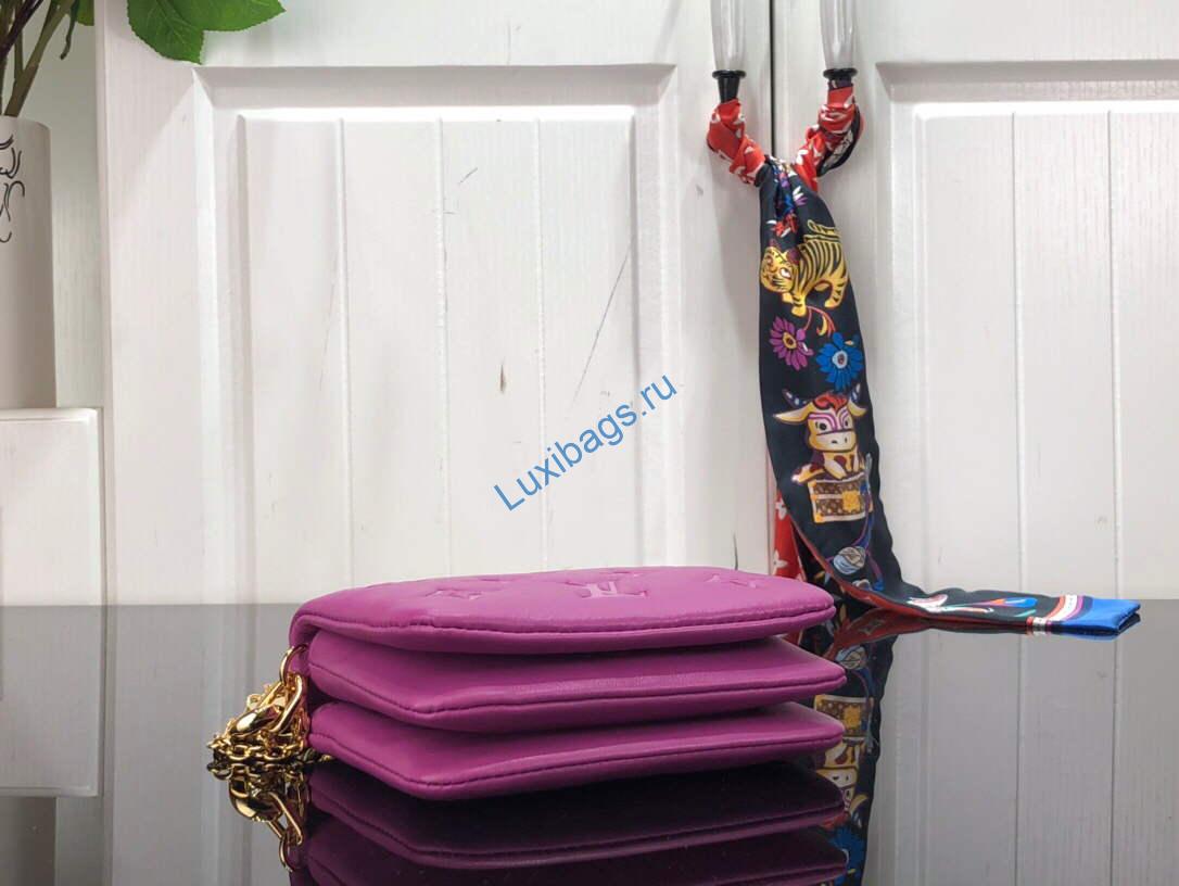 LV M81127 Louis Vuitton Beltbag Coussin Purple - Image 8