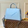 LV M59953 Louis Vuitton Marelle Tote MM Blue