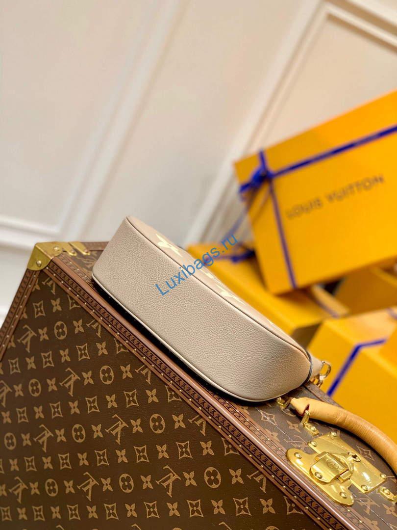 LV M46112 Louis Vuitton Bagatelle Mini Hobo Handbag - Image 2
