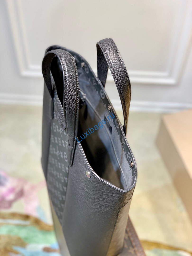 LV M30431 Louis Vuitton Split Tote Eclipse Black - Image 6