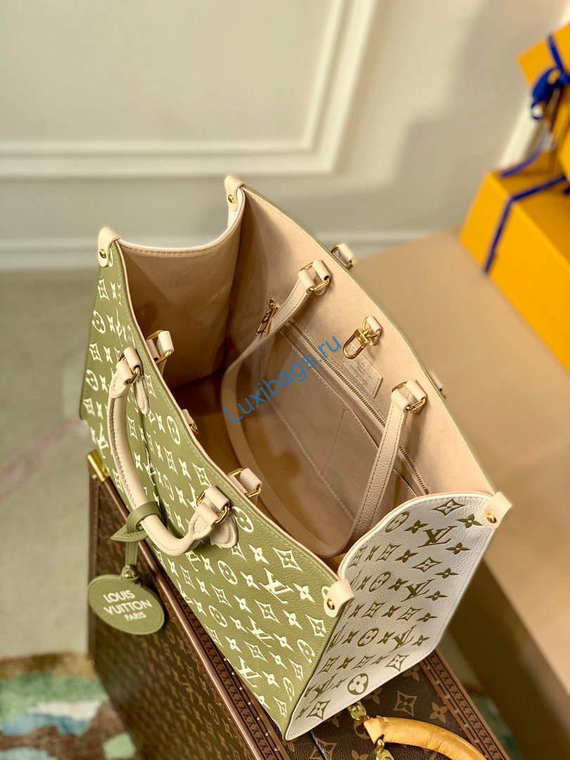 LV M46060 Louis Vuitton Onthego MM Bag M46128 - Image 6