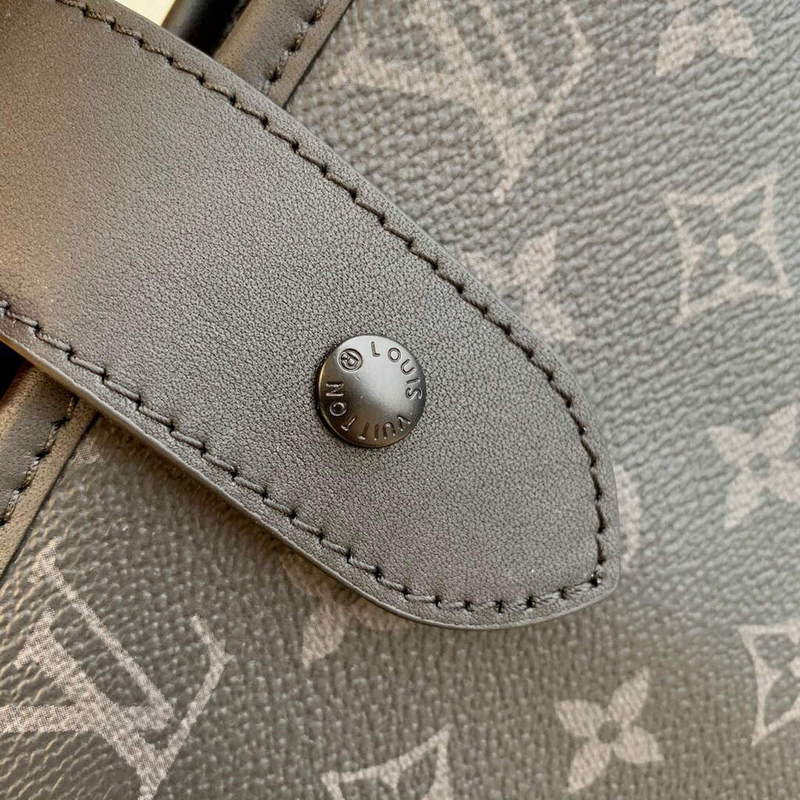 LV M45914 Louis Vuitton Saumur Tote Black - Image 7