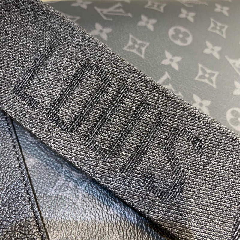 LV M45914 Louis Vuitton Saumur Tote Black - Image 9
