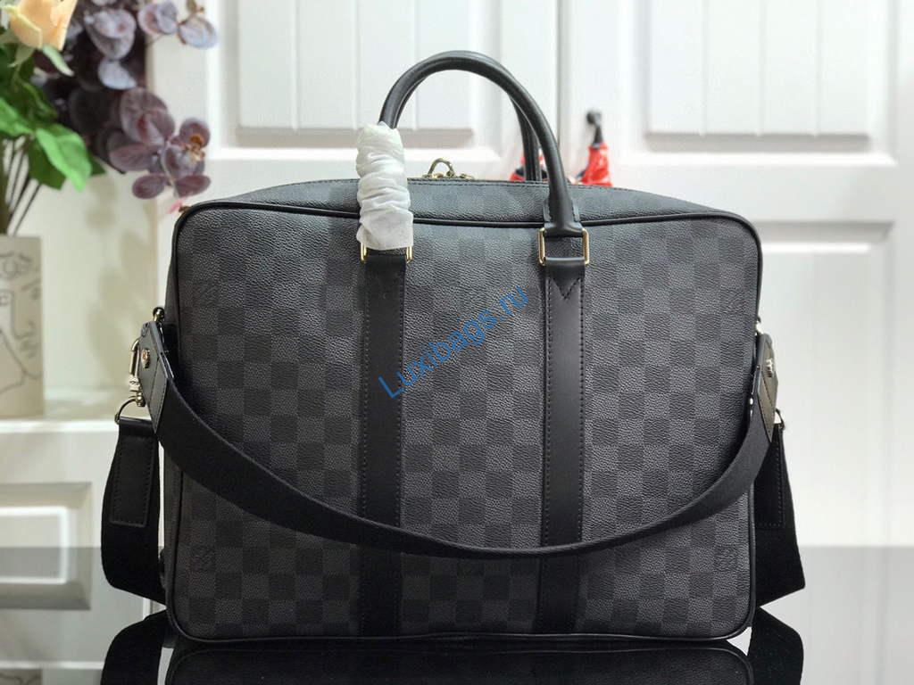 Louis Vuitton N40007 LV M43423 Porte Documents Voyage Damier - Image 3