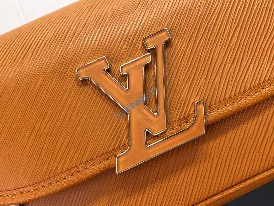 LV M59459 Louis Vuitton Buci Crossbody Bag M59460 Gold Miel Brown - Image 4