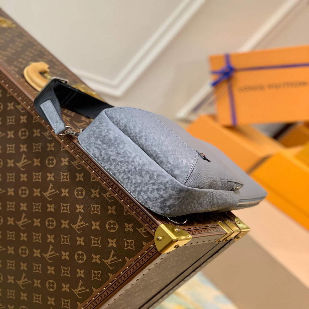 LV M30801 Louis Vuitton Avenue Sling Bag M30803 Grey - Image 4