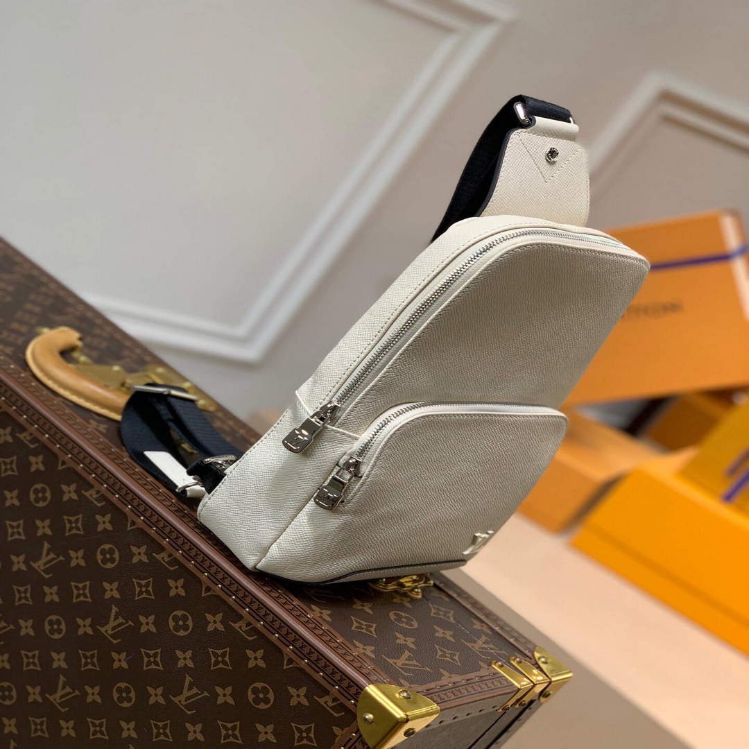 LV M30803 Louis Vuitton Avenue Sling Bag M30801 Beige - Image 2