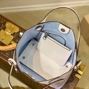 LV M57858 Louis Vuitton Hina PM Bag Gradient Blue - Image 8