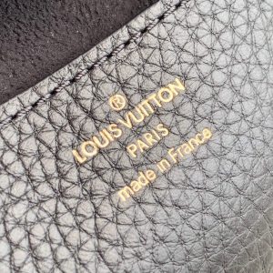 LV M58571 Louis Vuitton Twist PM Leathers Handbag Black - Image 6
