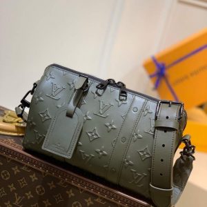 LV M57955 Louis Vuitton City Keepall Bag Green