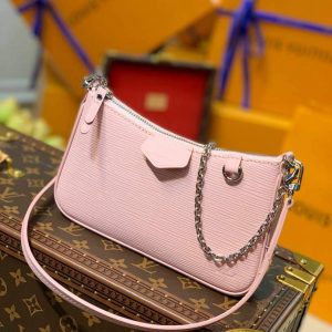 LV M80483 Louis Vuitton Easy Pouch On Strap M80480 Bag Pink