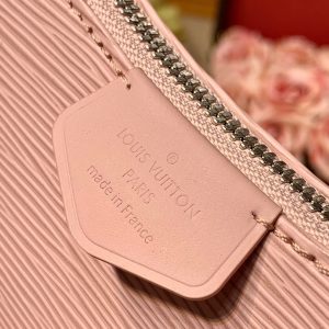 LV M80483 Louis Vuitton Easy Pouch On Strap M80480 Bag Pink - Image 5