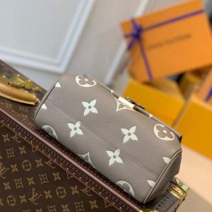 LV M45836 Louis Vuitton M45859 Favorite Monogram Empreinte Leather M45813 Gray Cream - Image 4