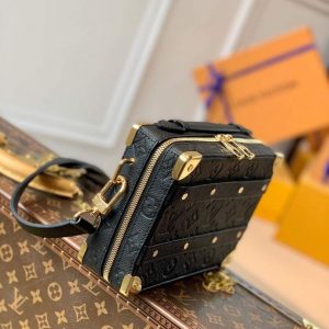 LV M45785 Louis Vuitton LVxNBA Handle Trunk Monogram M57971 Black - Image 3