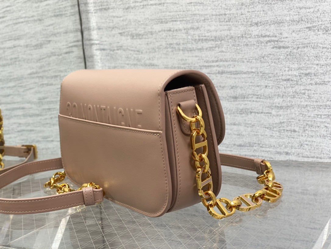 Dior 30 Montaigne Avenue Bag In Heritage Pink Box Calfskin - Image 7