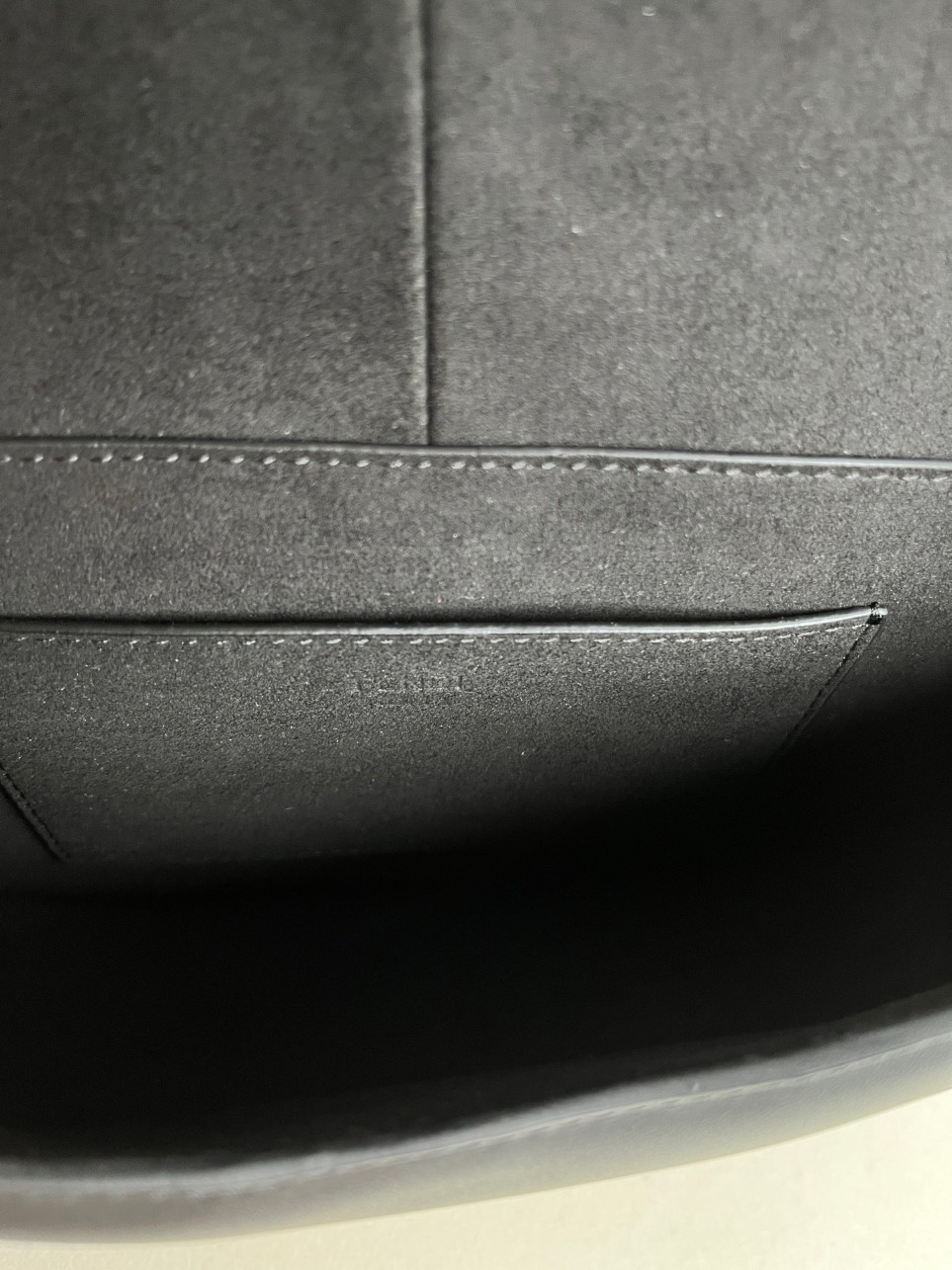 Fendi C’mon Medium Bag in Black Calfskin - Image 8