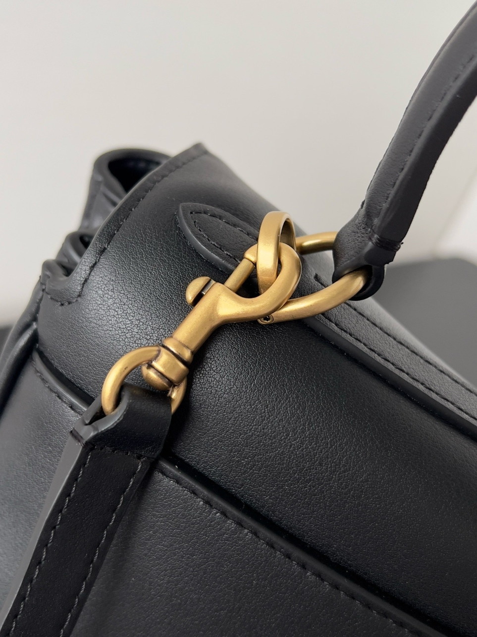 Balenciaga Rodeo Medium Bag in Black Calfskin - Image 10